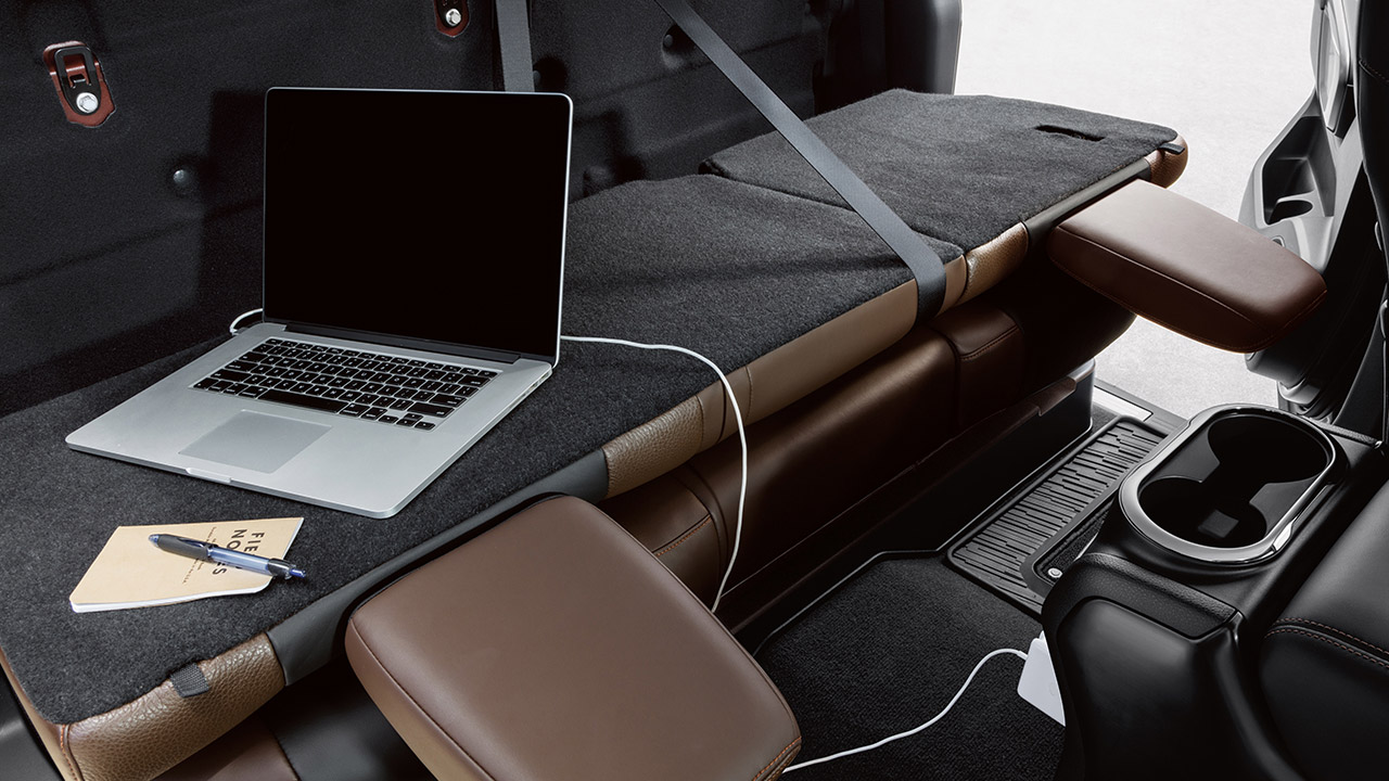 Nissan Titan Versatile Rear Seat