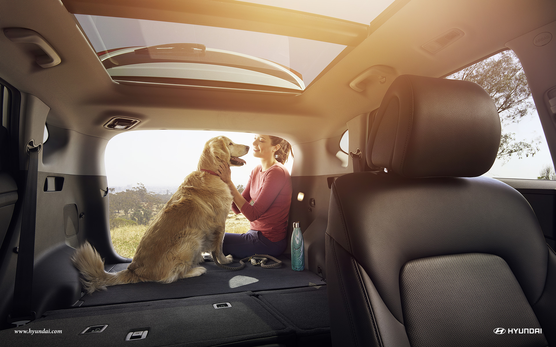 The 60/40 Split-Folding Seats in the Tucson Come in Handy!