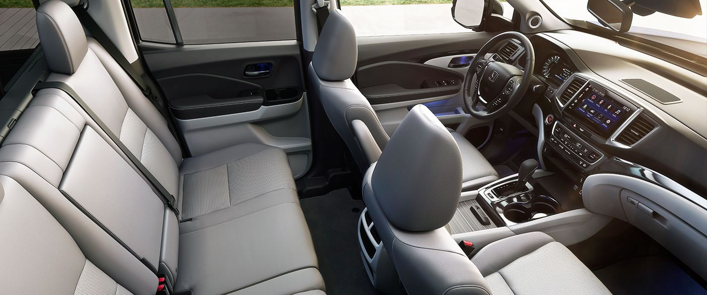 The 2017 Ridgeline has a Comfortable Cabin!