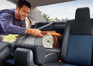 Space in the Toyota Corolla