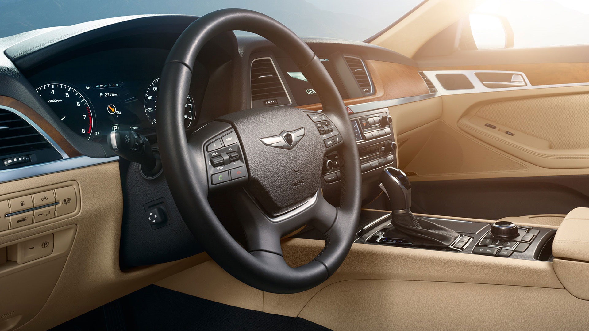 Interior of the 2017 G80