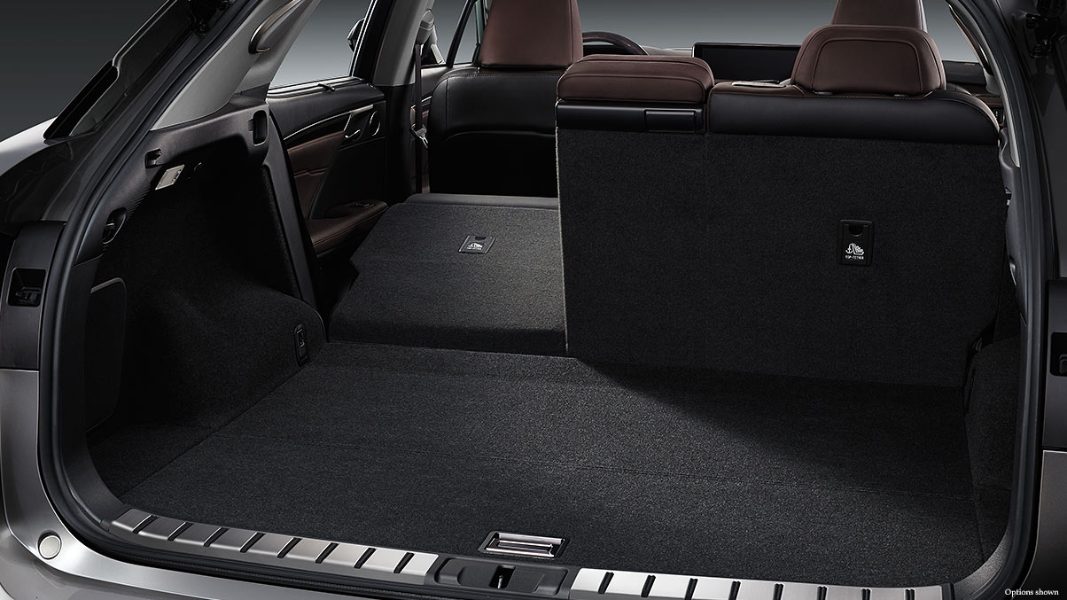 The 60/40 Split-Folding Second Row Makes the RX 350 Versatile!