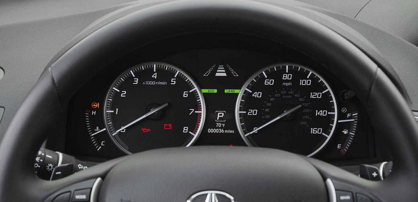 Acura RDX Leather-Wrapped Steering Wheel