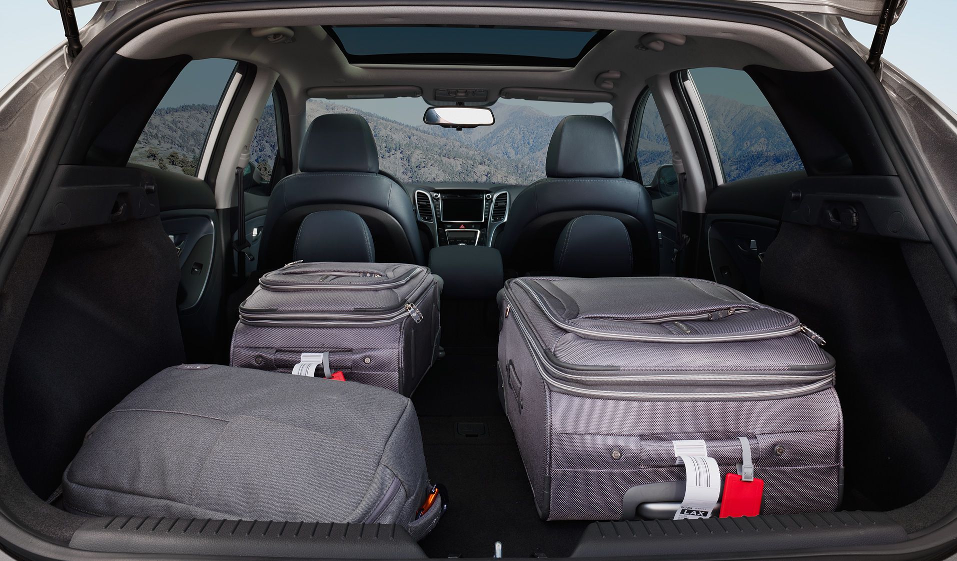 Plenty of Cargo Space in the Elantra GT! 