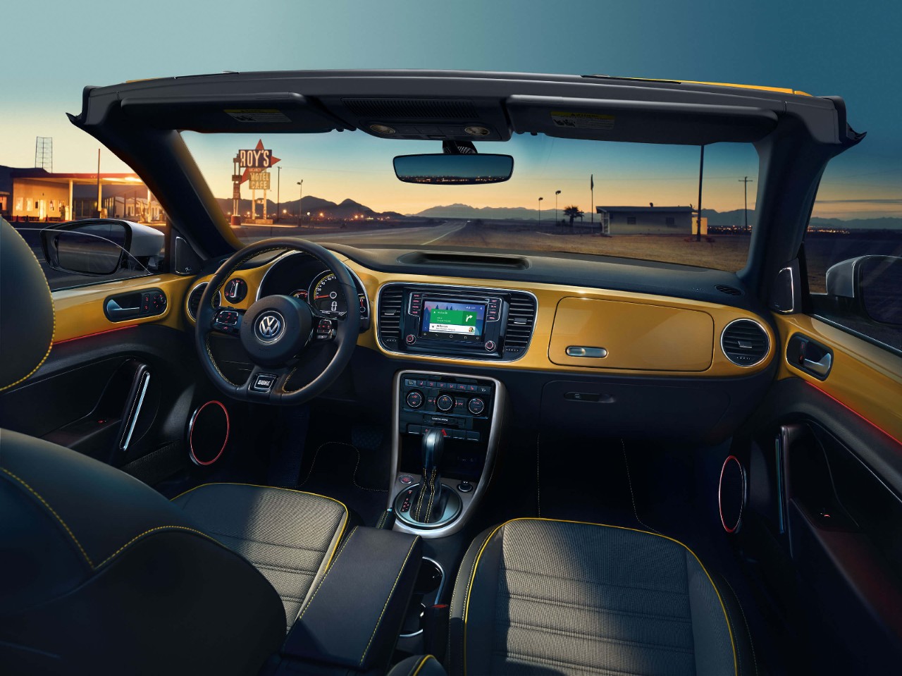 VW Beetle Interior 