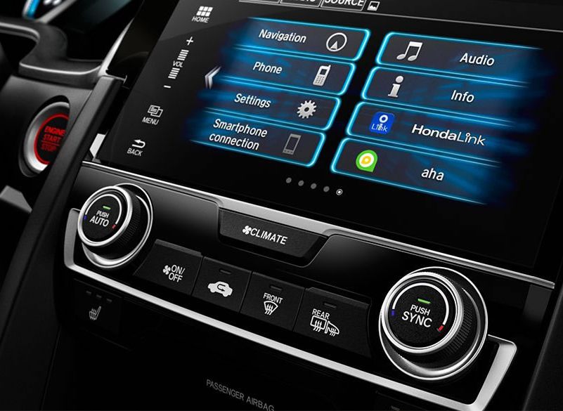 2017 Honda Civic Touchscreen