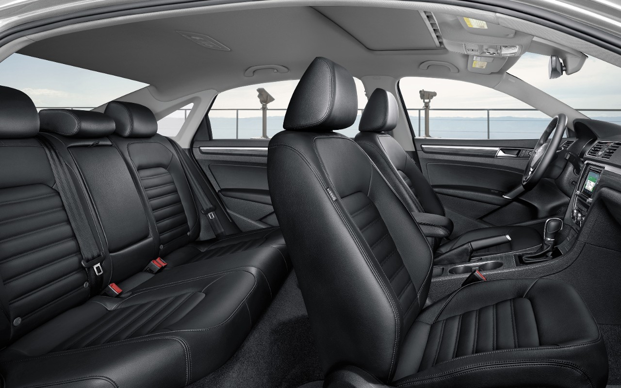 Plenty of Legroom for Everyone in the Passat! 