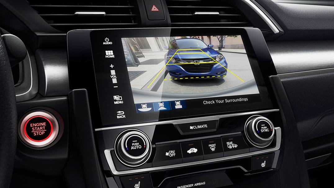 Center Stack in the Honda Civic 