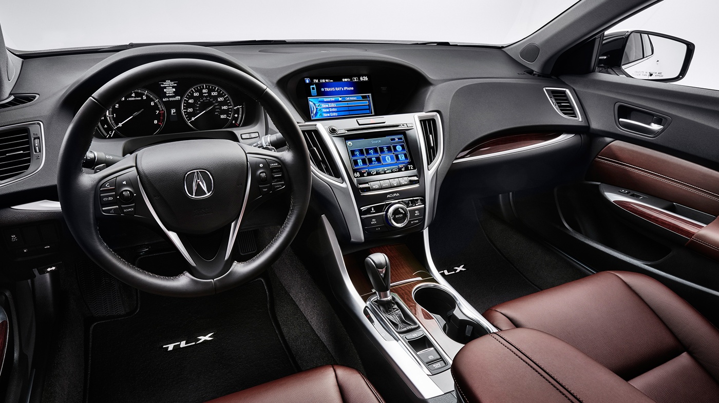 The 7-inch Touchscreen on the TLX Gives You Total Control!