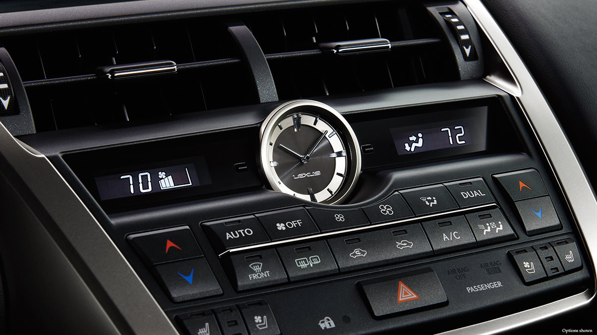 2017 NX 200t Dual-Zone Climate Control