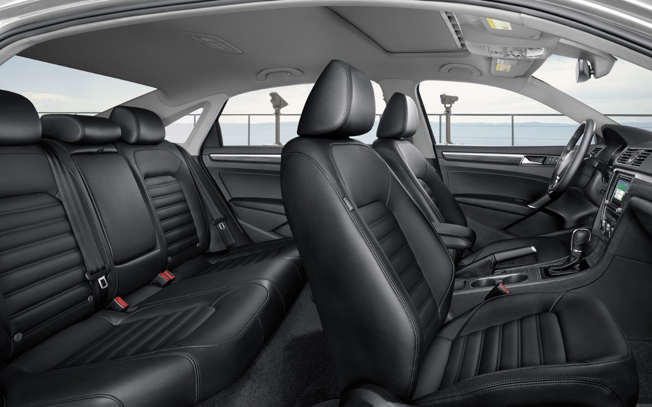 a spacious interior with best-in-class rear legroom