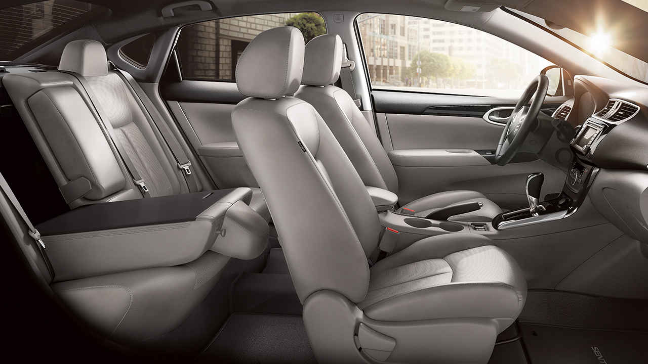 The Interior of the 2017 Sentra is Spacious and Well-Equipped!