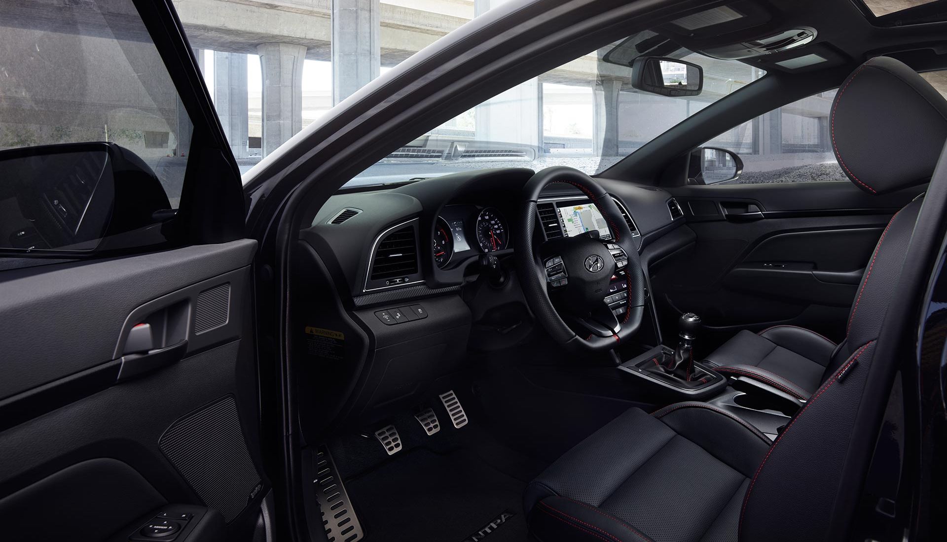 The Interior of the 2017 Elantra