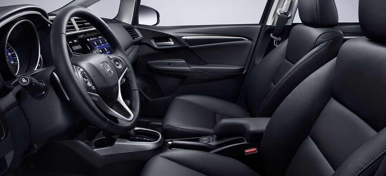 Interior of the Honda Fit