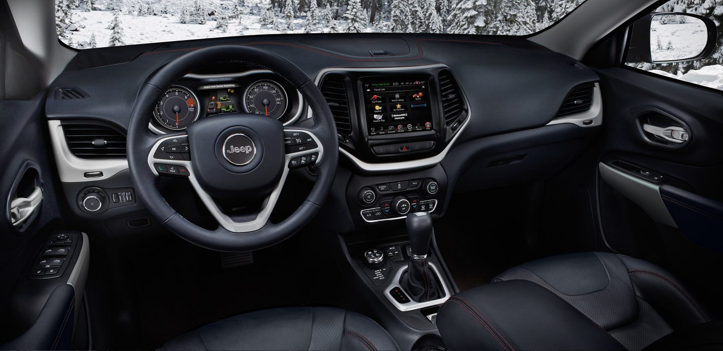 The Interior of the 2017 Cherokee