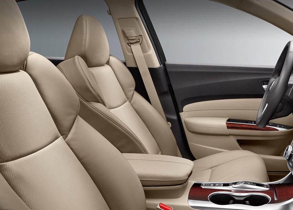 Seating in the Acura TLX