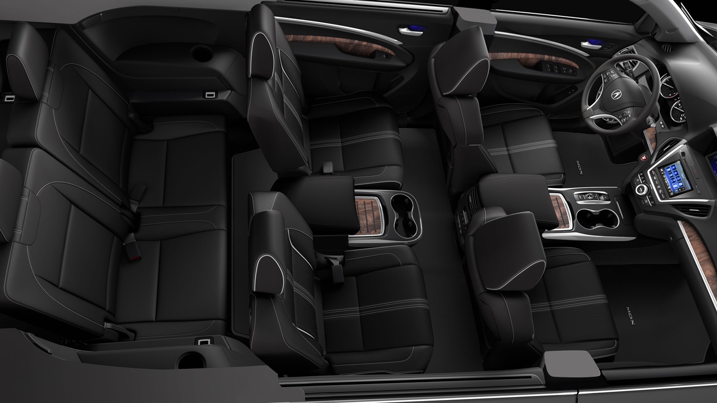 2017 Acura MDX Third-row Seating 