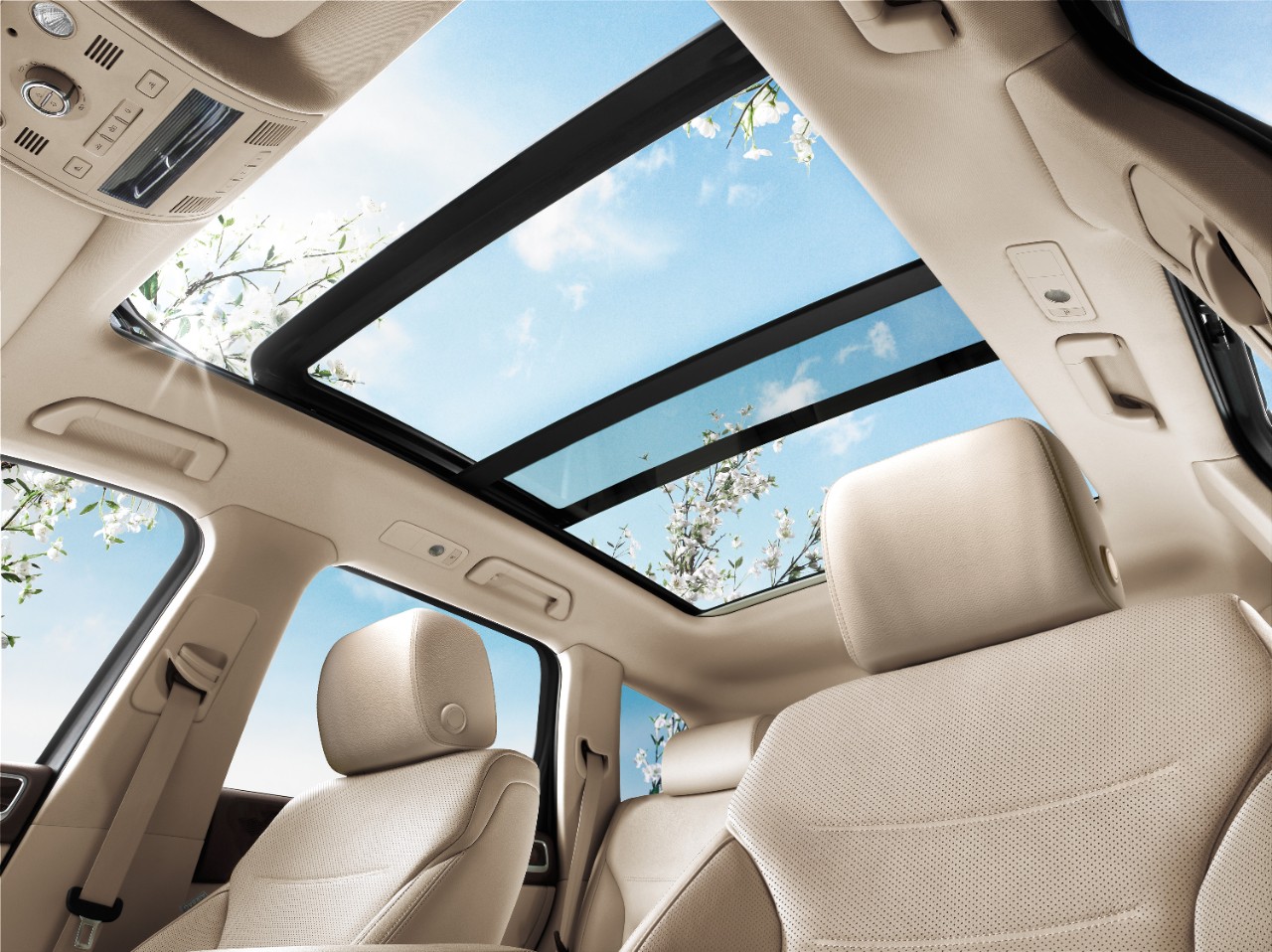 2017 Touareg with a Panoramic Sunroof