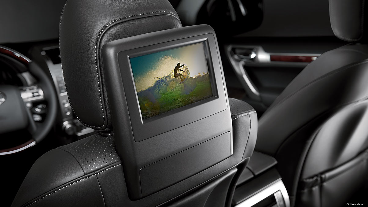 The Rear Entertainment System in the GX 460