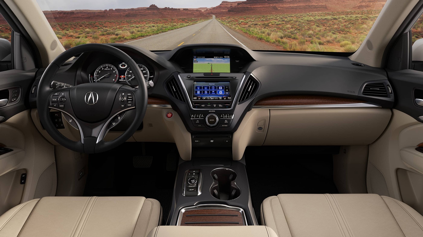 Cabin of the Acura MDX Sport Hybrid