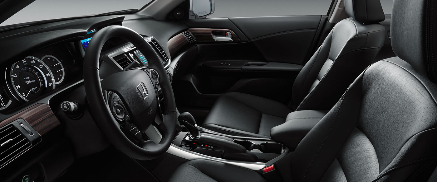 Spacious Seats Inside of the Honda Accord