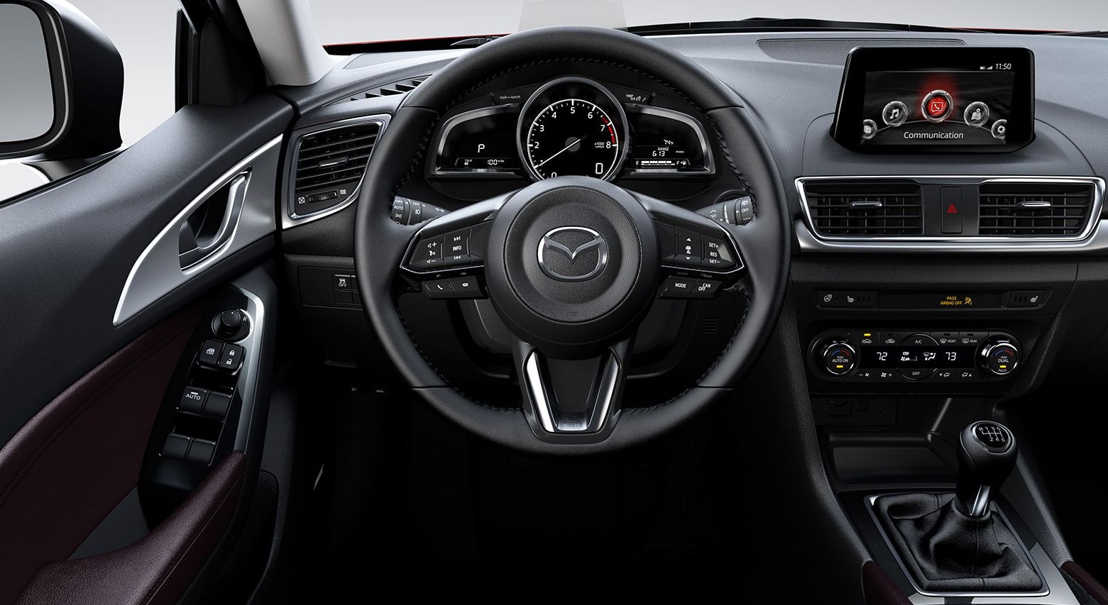 2017 Mazda3 Technologically Equipped Cabin