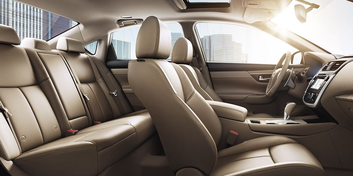 Interior of the 2017 Nissan Altima