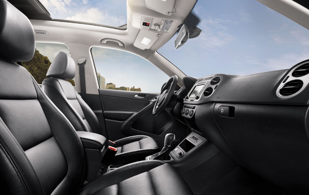 The Interior of the VW Tiguan