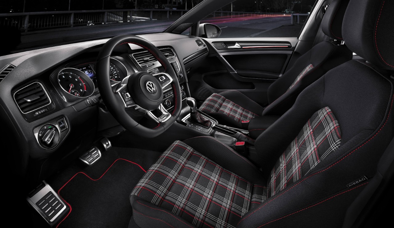 The Interior of the Golf GTI S
