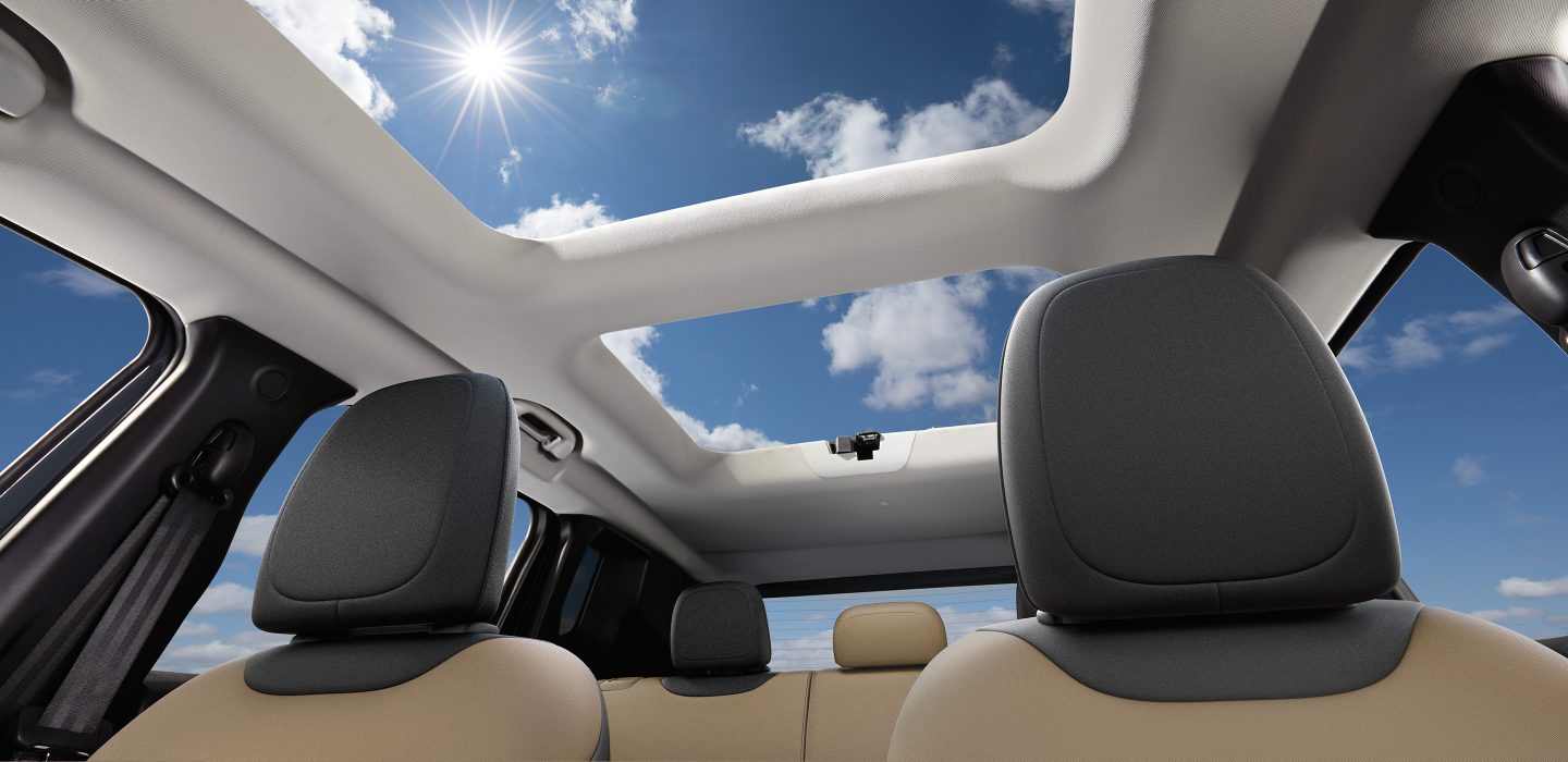View the Sky Unhindered in the 2017 Renegade!