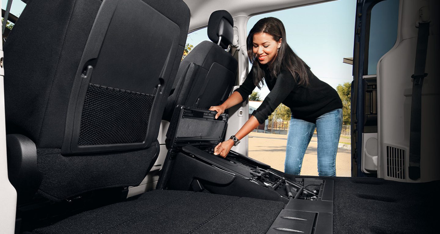 Plenty of Storage Space in the Grand Caravan! 