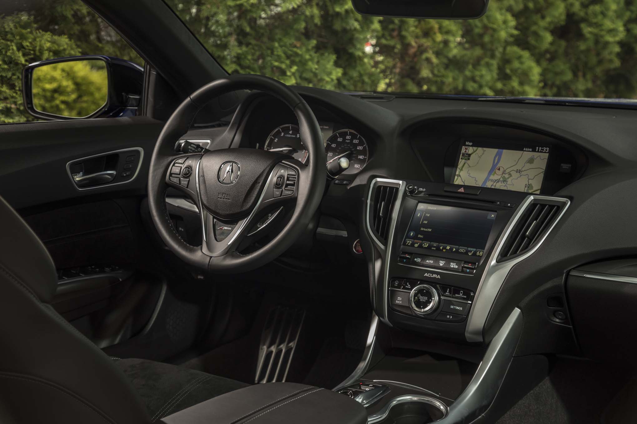 The Interior of the 2018 TLX