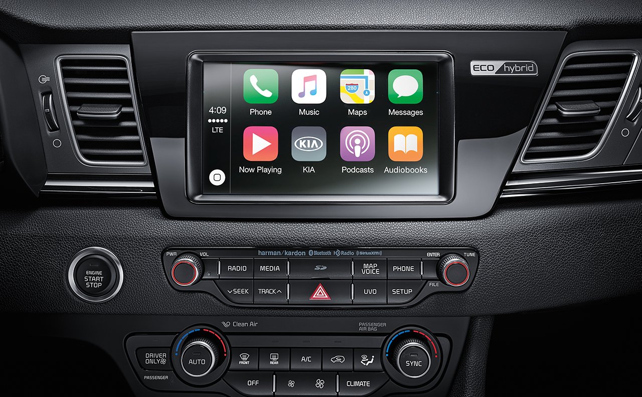 Apple CarPlay™ in the 2017 Niro