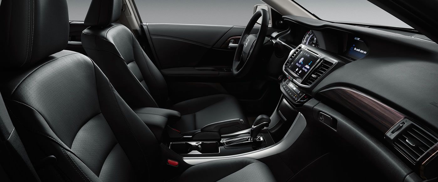 Interior of the 2017 Accord
