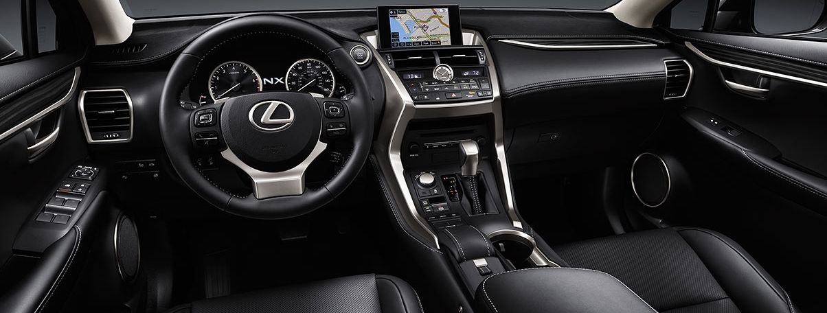 Leather-Trimmed Steering Wheel in the 2017 NX 200t