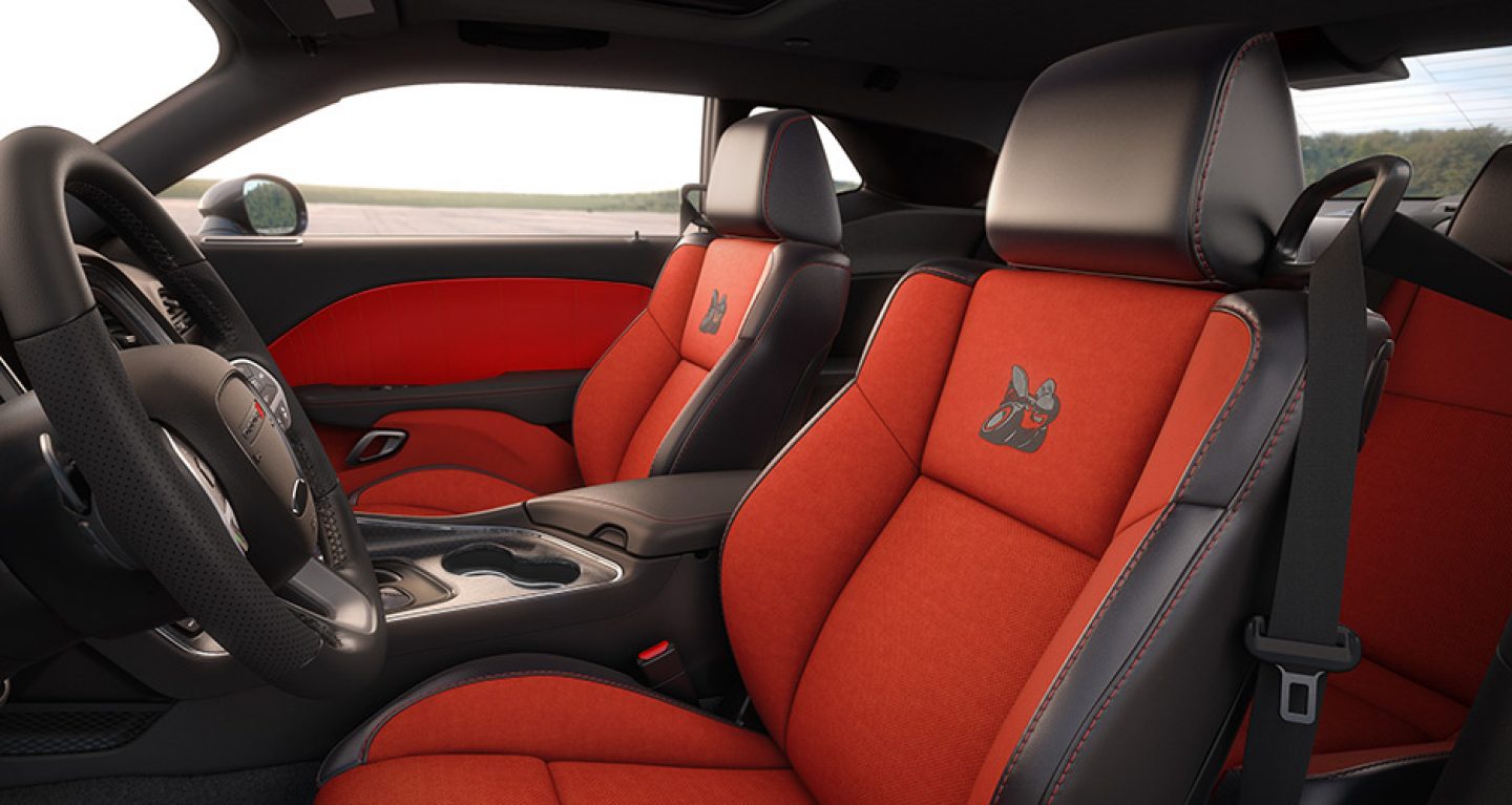 The Interior of the Dodge Challenger