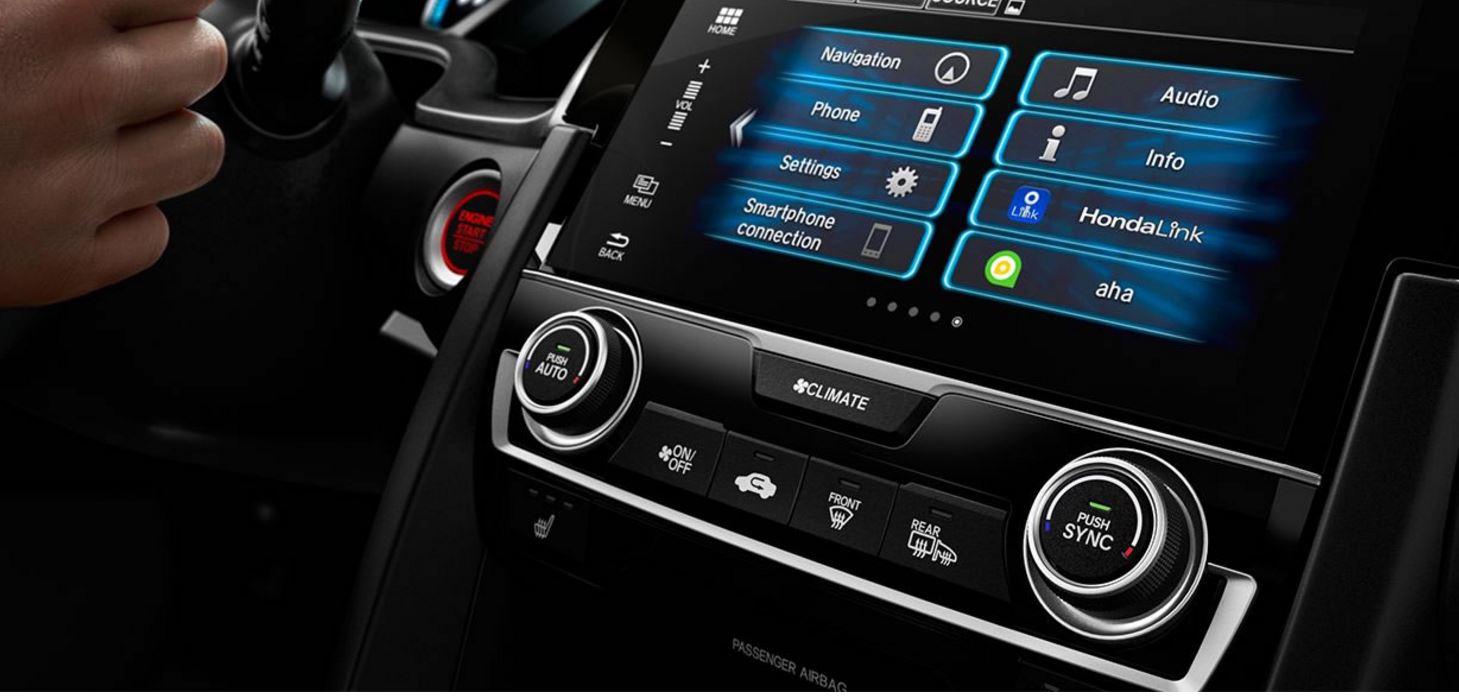 Honda Civic with the 7-inch Touchscreen