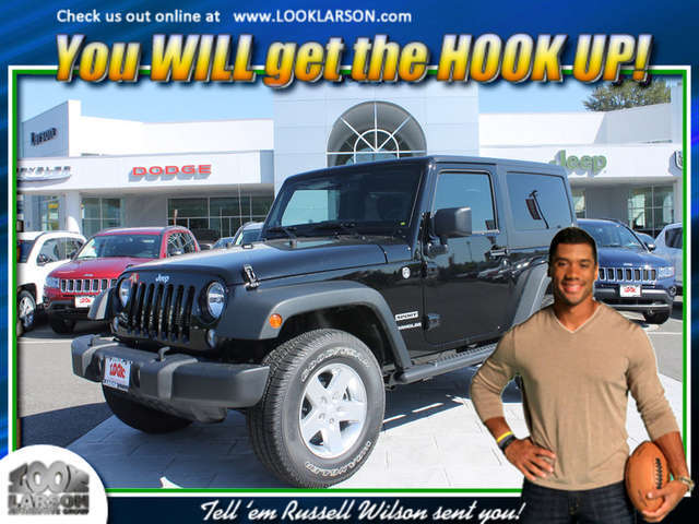 2014 Jeep Wrangler near Tacoma at Larson Chrysler Jeep Dodge Ram