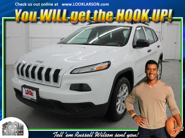 2015 Jeep Cherokee near Tacoma at Larson Chrysler Jeep Dodge Ram