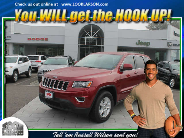 2015 Jeep Grand Cherokee near Tacoma at Larson Chrysler Jeep Dodge Ram