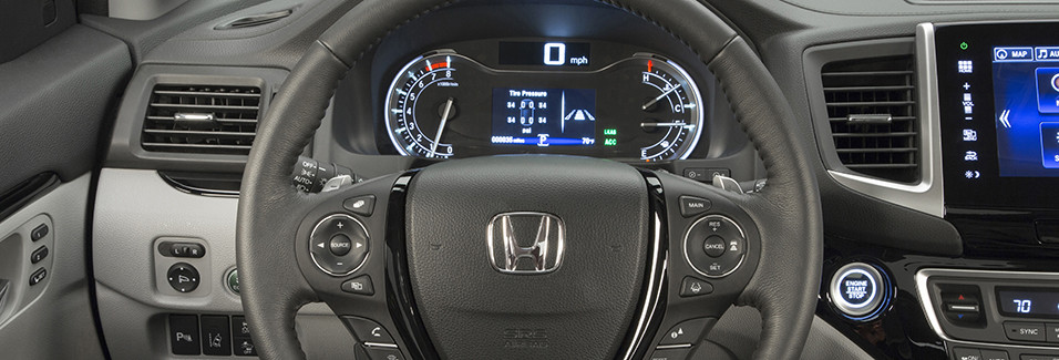 2016 Honda Pilot For Sale Interior Steering Wheel Cluster