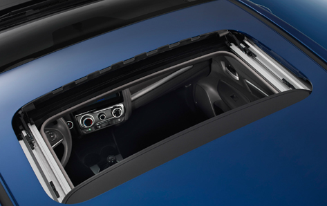 Moonroof in the 2015 Honda Fit