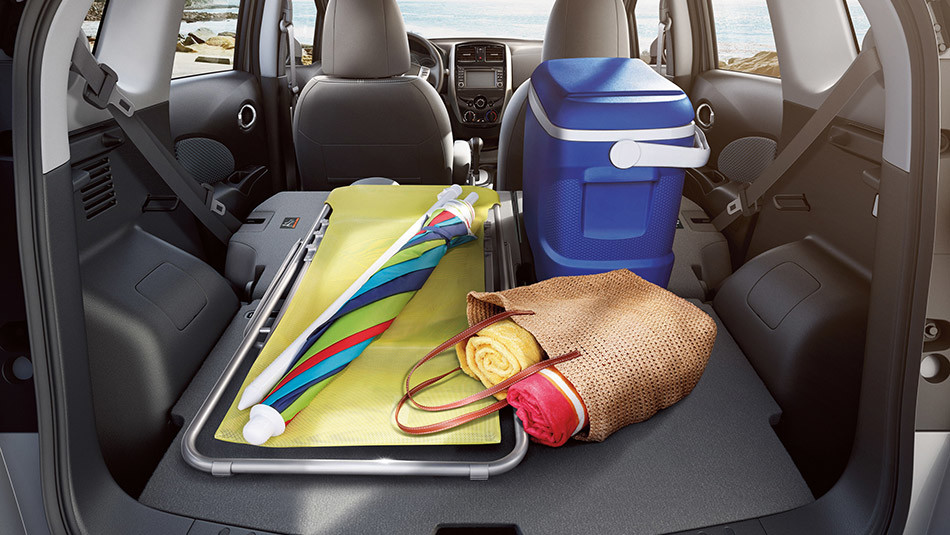 2015 Nissan Versa Note Cargo Area