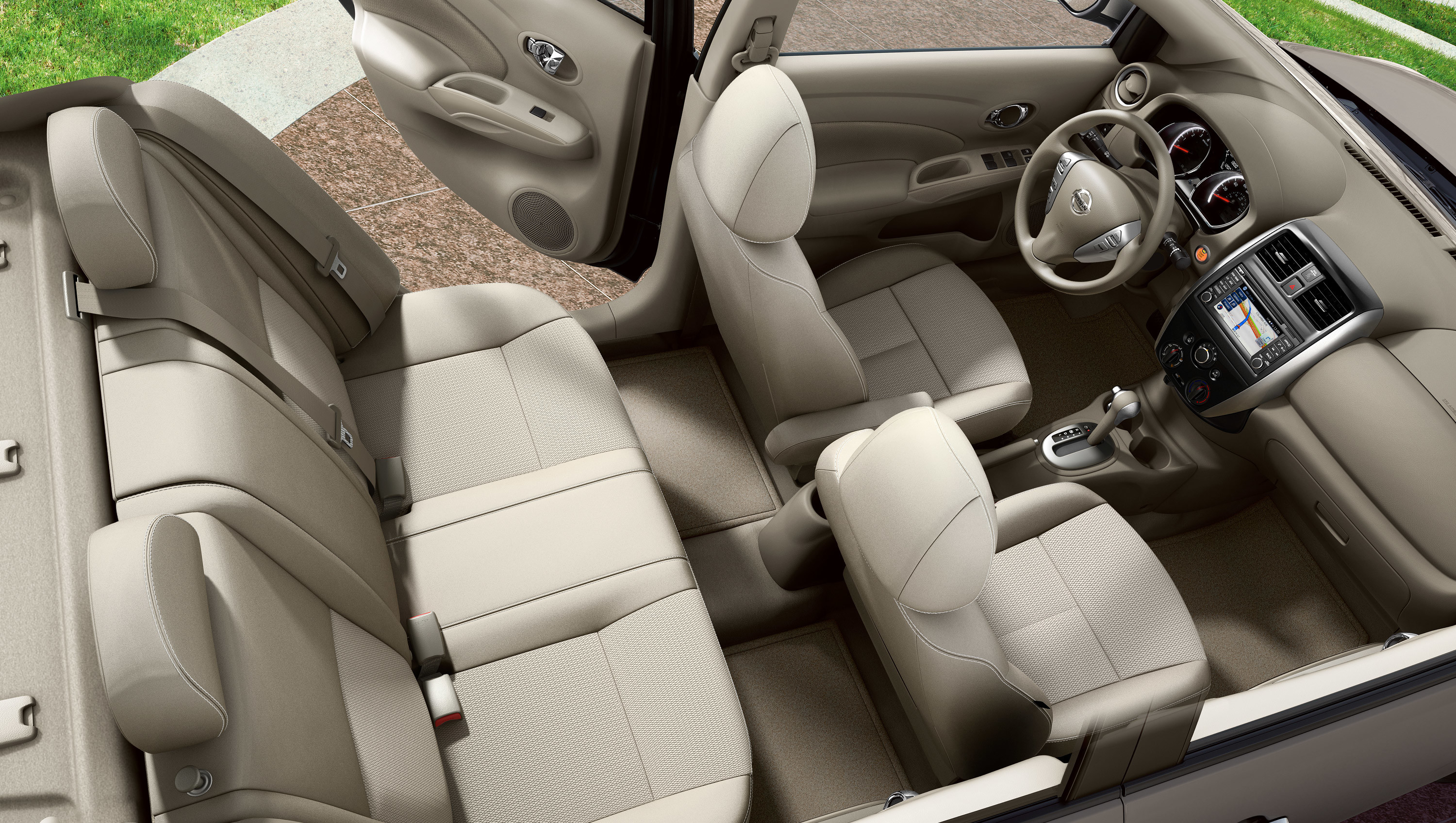 2015 Nissan Versa Versatile Interior