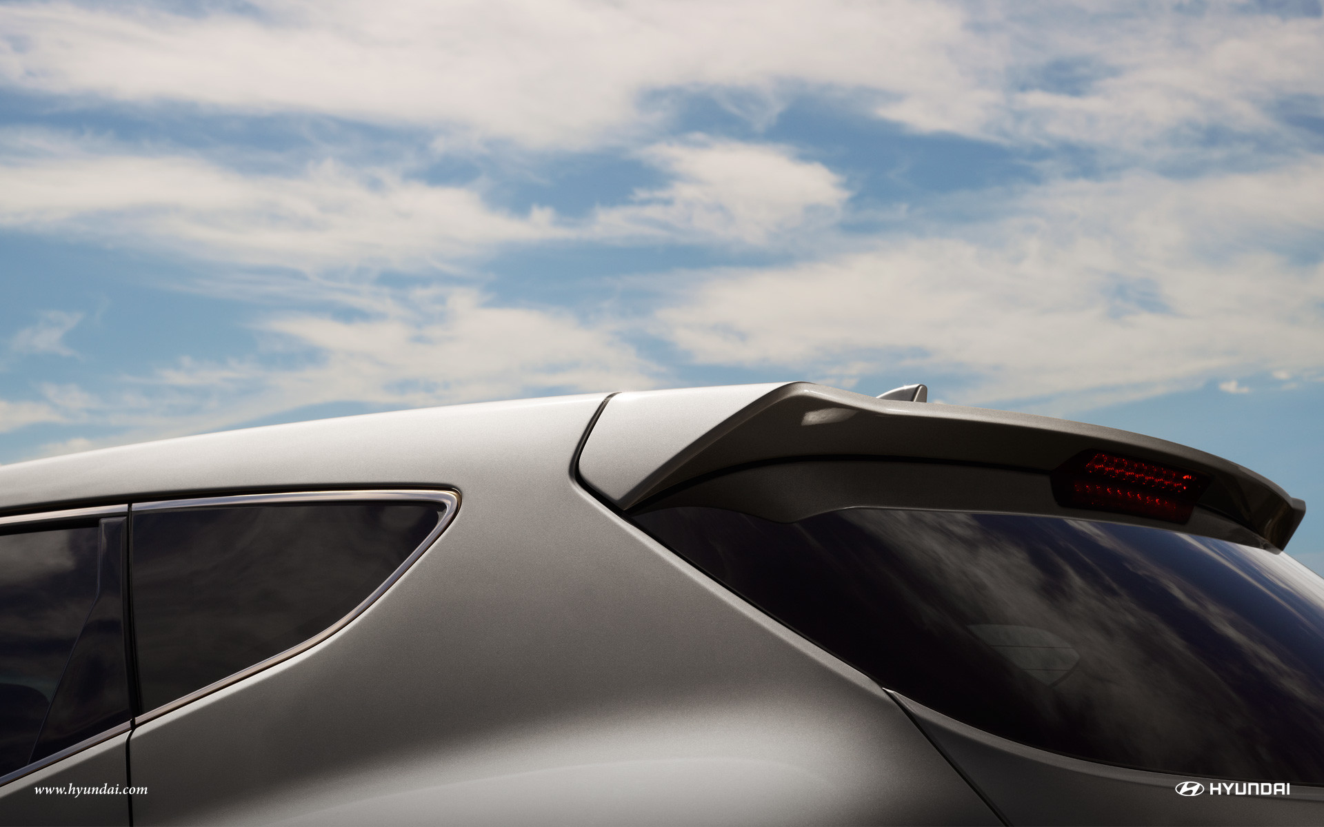 2016 Hyundai Santa Fe Sport Rear Spoiler