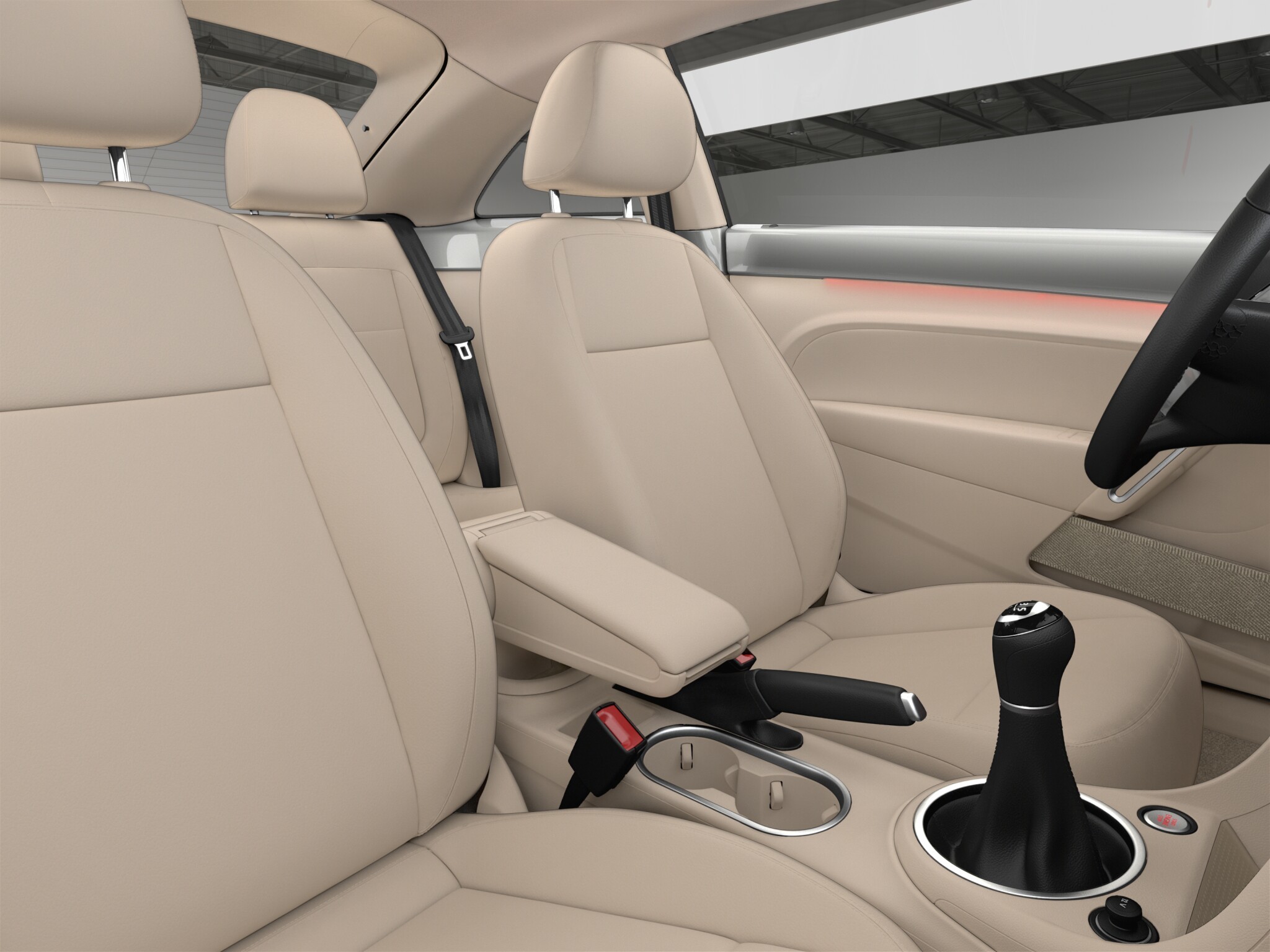 VW Beetle Leatherette Seats