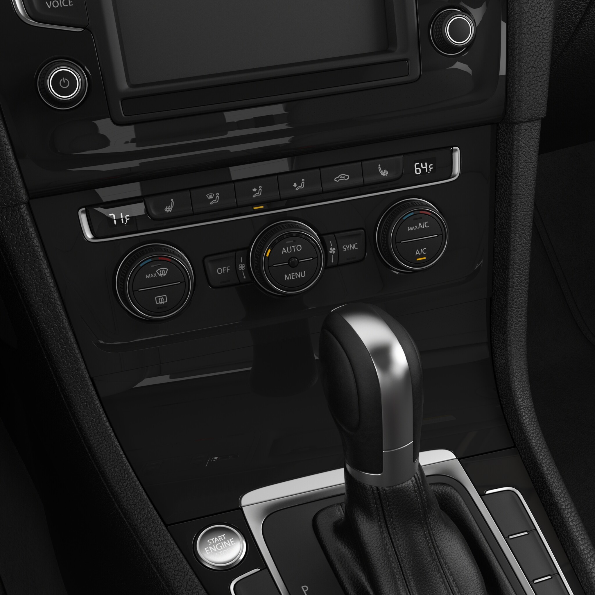 2016 VW Golf Dual-Zone Automatic Climate Control