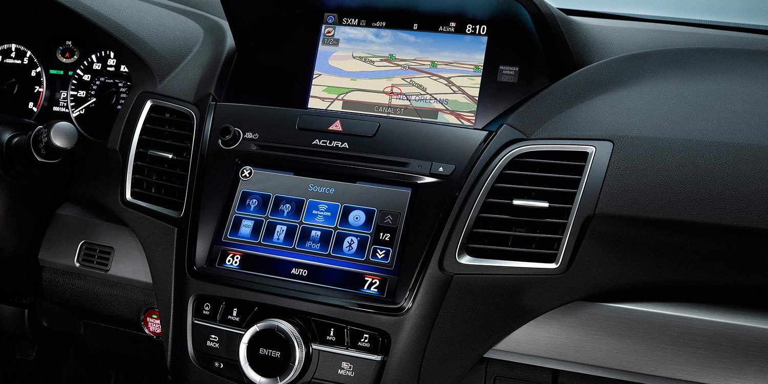 Interior of the 2016 Acura RDX