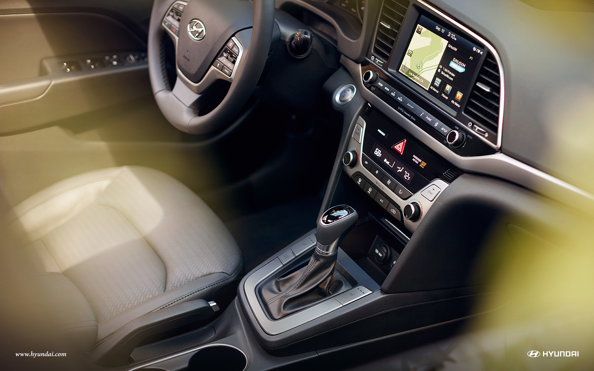 2017 Elantra Limited Interior