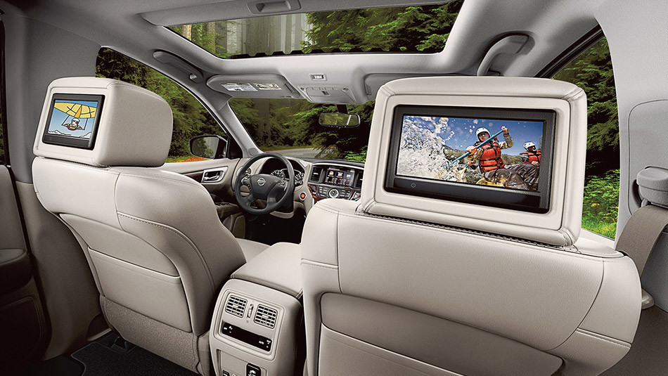 Nissan Pathfinder Rear Seat Entertainment
